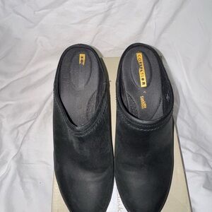 Clarks Black Womens Loafers